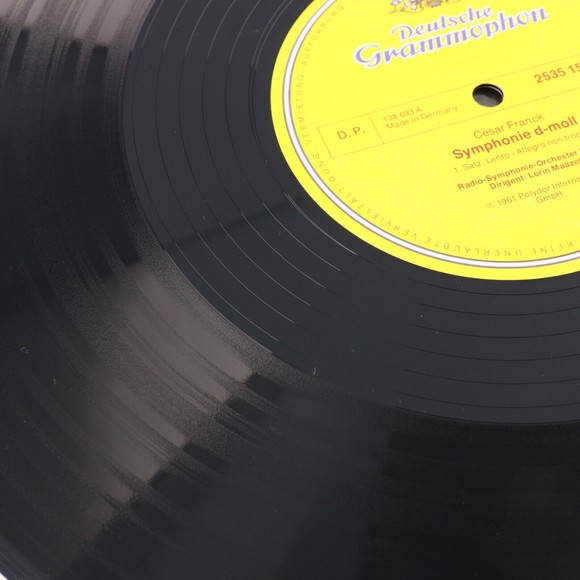 César Franck  Radio Symphony Orchestra Berlin, Symphony In D Minor 12" LP Record - Picture 7 of 11